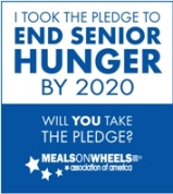 Pledge to End Senior
Hunger by 2020